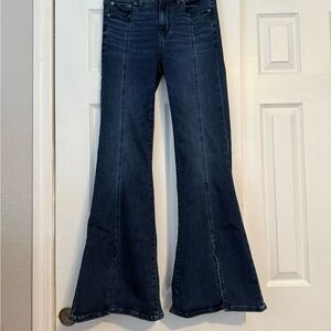 American Eagle Outfitters Dark Blue Flare Jeans